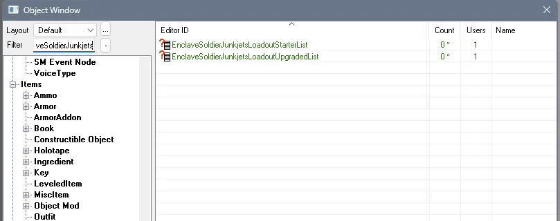 Setting up Form Lists.