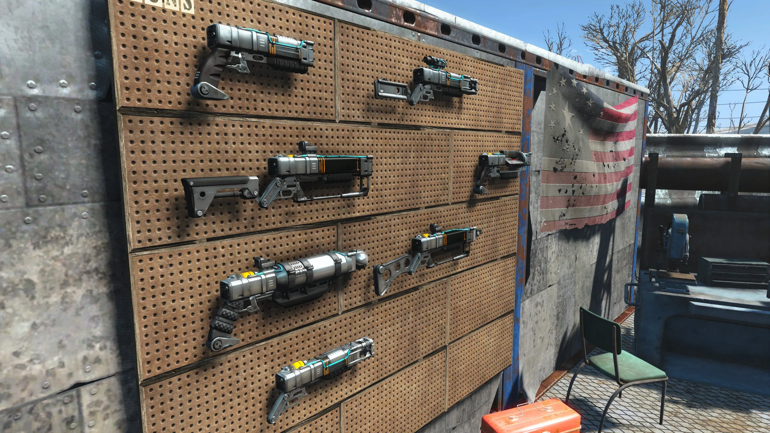 Enclave AE-9A1 Weaponry