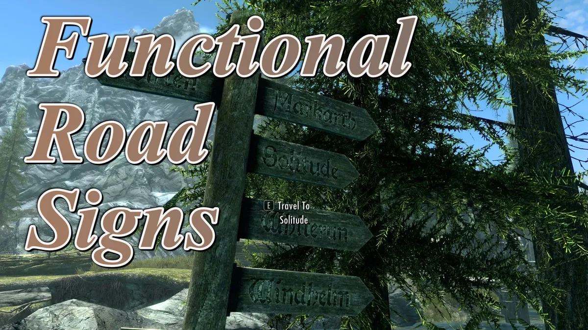 Functional Road Signs